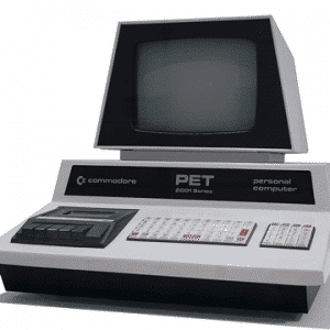 My school computer - the only one for a while - commodore PET 1977