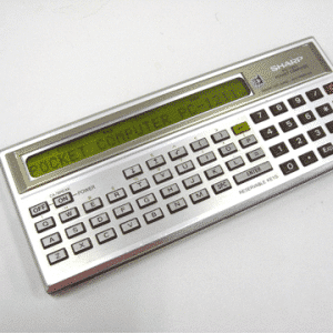 First pocket PC - Sharp PC-1211