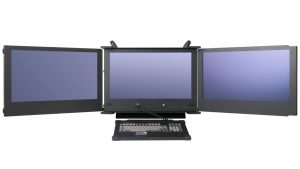 24" three screen portable computer