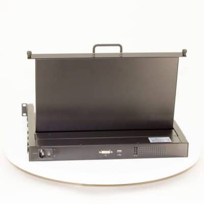 Rear view 17" rack mount monitor