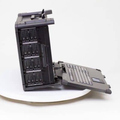 Rugged portable server for deployed covert operations