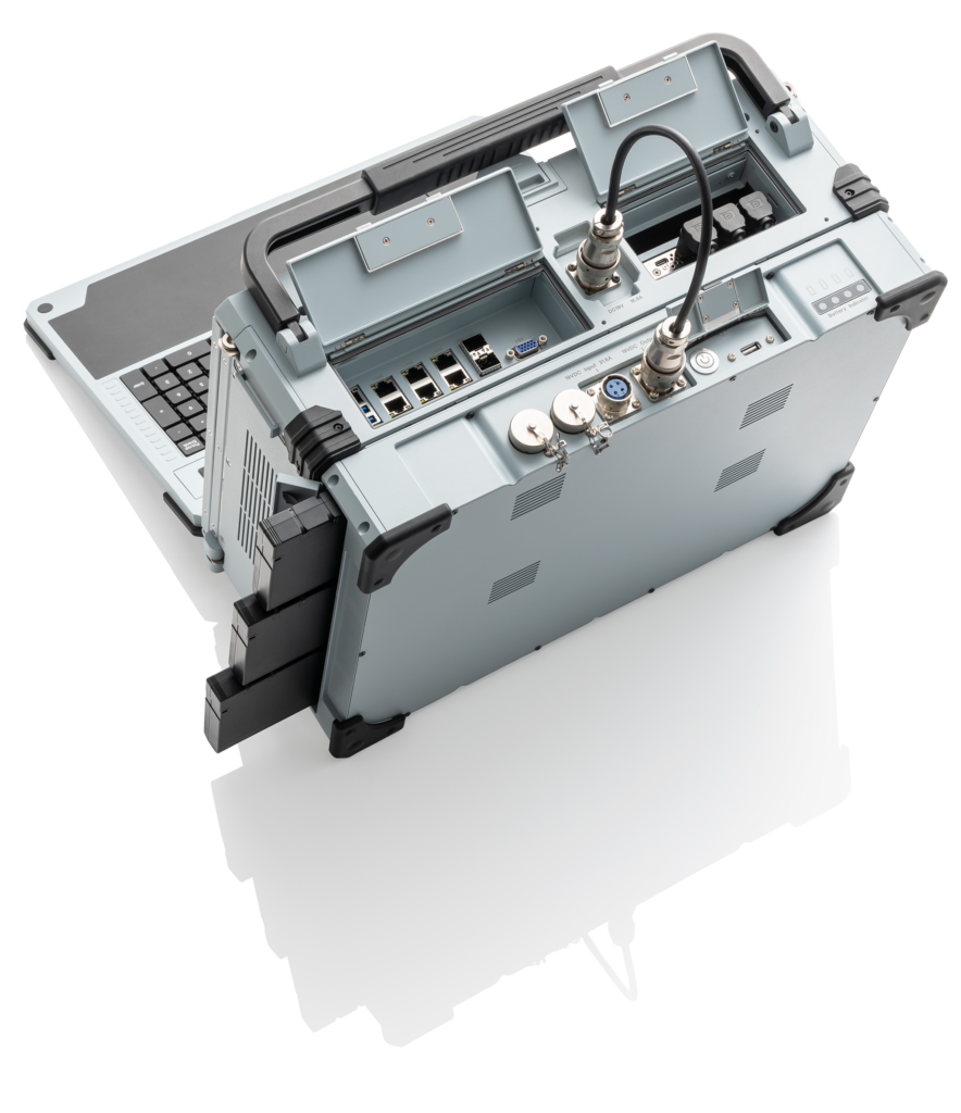 Mil-Spec connection to computer chassis