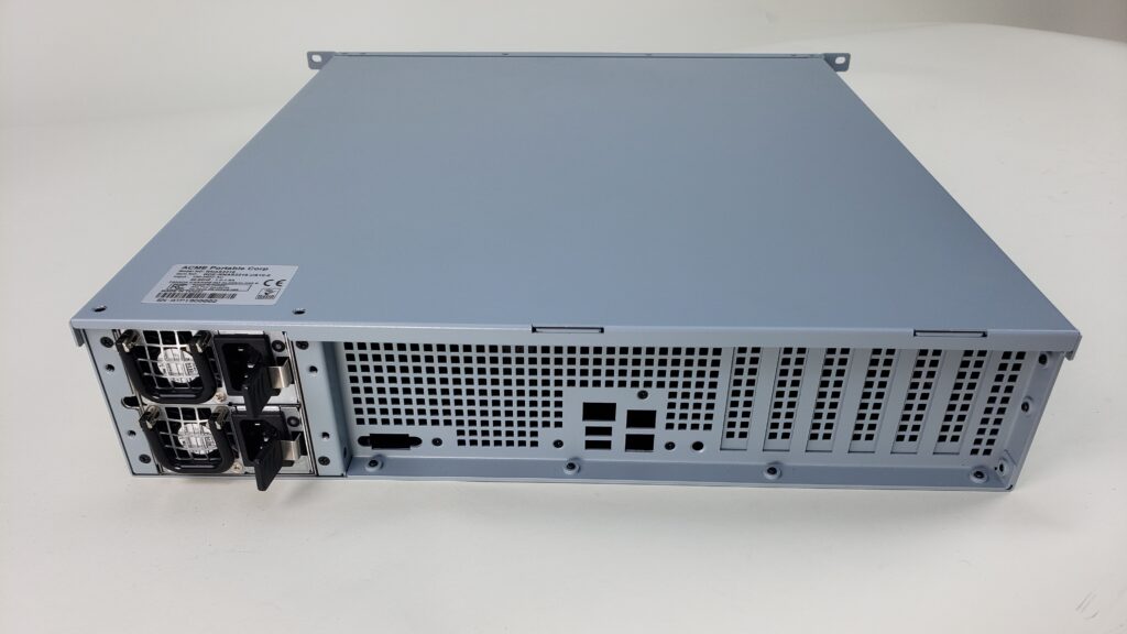 2U Short-depth rack-mount server