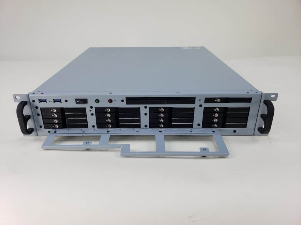 20" short rack mount server